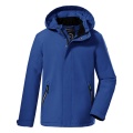 Killtec Winter Jacket Kow 206 Down Look with Hood (windproof, waterproof, breathable, PFC-free) royal blue Kids